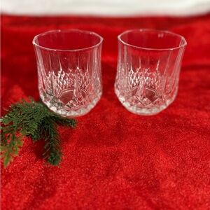 Set of Cristal D’ Arques Whisky Glasses